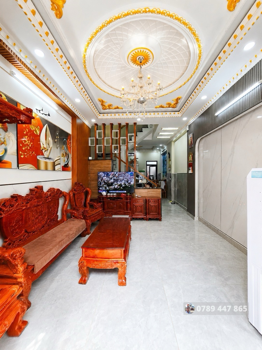 6.7 TỶ - NHÀ PHỐ 60M2, 4 TẦNG, HOÀN CÔNG ĐỦ, ĐƯỜNG Ô TÔ, GẦN VINHOMES GRAND PARK. - ảnh 4