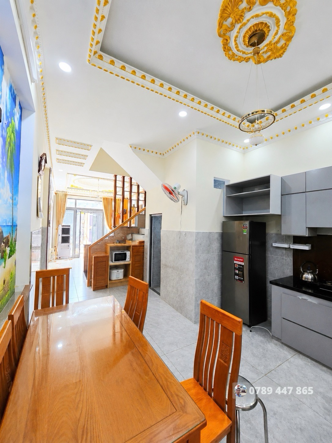 6.7 TỶ - NHÀ PHỐ 60M2, 4 TẦNG, HOÀN CÔNG ĐỦ, ĐƯỜNG Ô TÔ, GẦN VINHOMES GRAND PARK. - ảnh 8