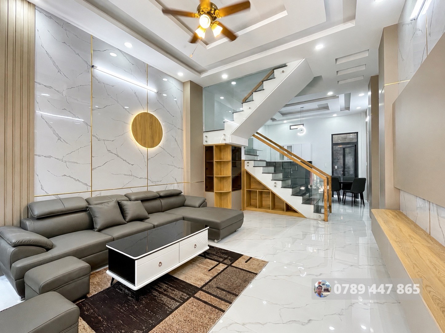 5.6 TỶ - NHÀ PHỐ 51M2, 3 TẦNG, HOÀN CÔNG ĐỦ, ĐƯỜNG Ô TÔ - GẦN TRƯỜNG ĐH TÀI CHÍNH MARKETING. - ảnh 2