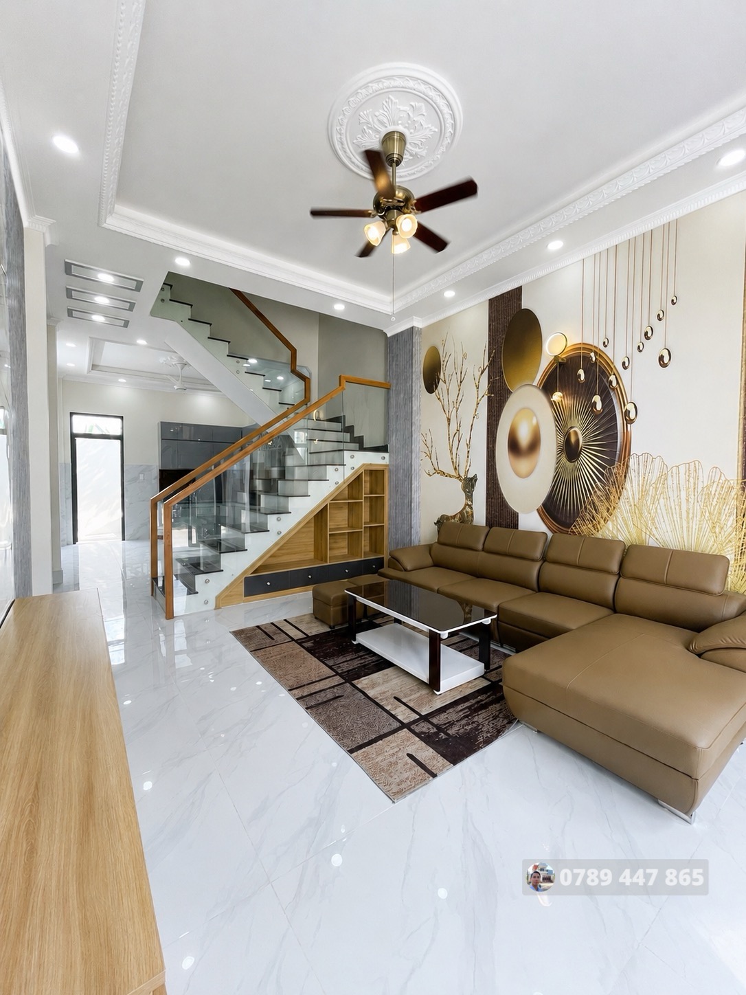6.79 TỶ - NHÀ PHỐ 63M2, 4 TẦNG MỚI TINH, ĐƯỜNG Ô TÔ - GẦN KĐT ĐÔNG TĂNG LONG. - ảnh 2