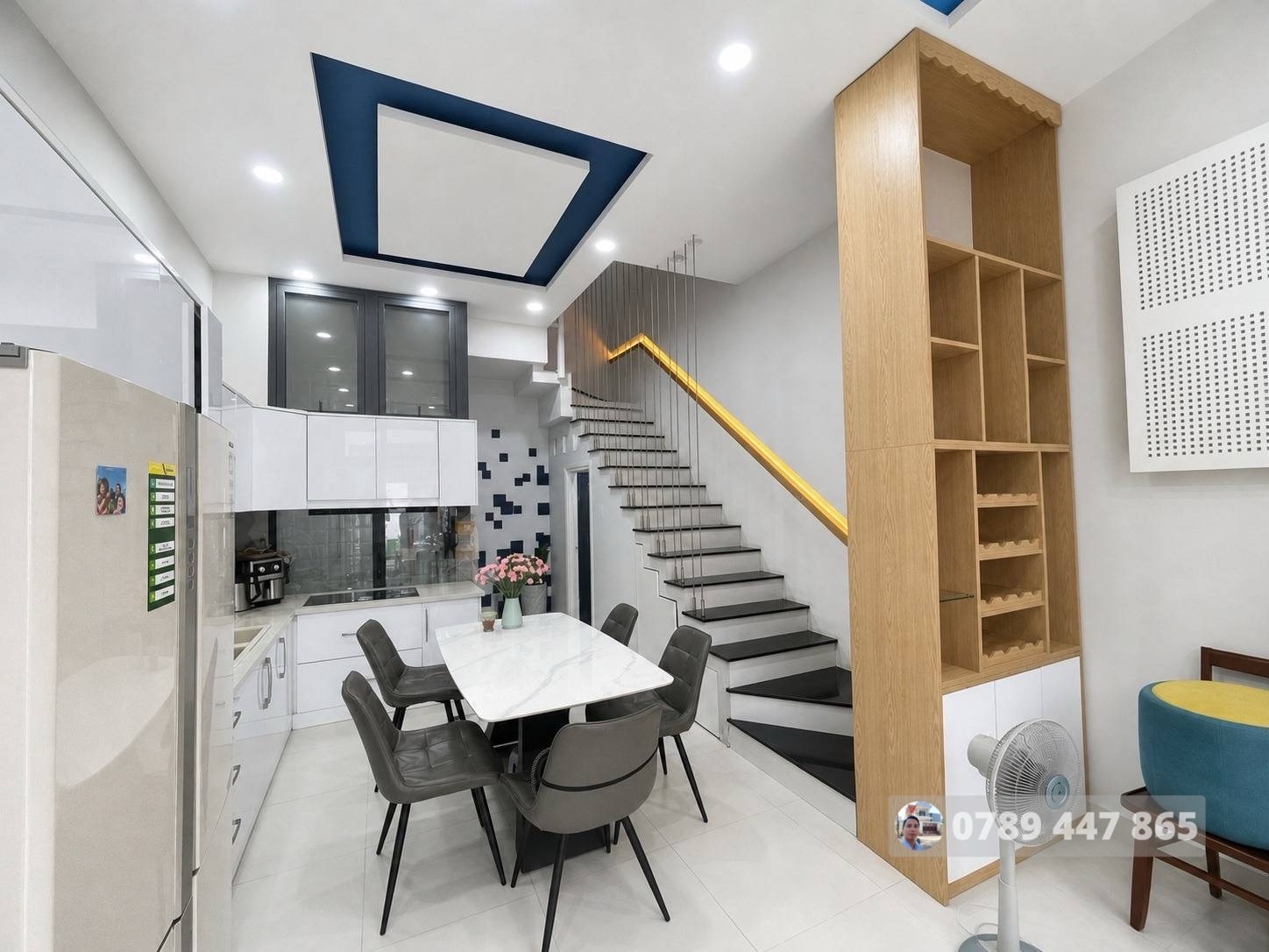 5 TỶ - NHÀ PHỐ 52 M², 4 TẦNG, HOÀN CÔNG ĐỦ, ĐƯỜNG Ô TÔ - GẦN CHỢ LONG TRƯỜNG. - ảnh 4