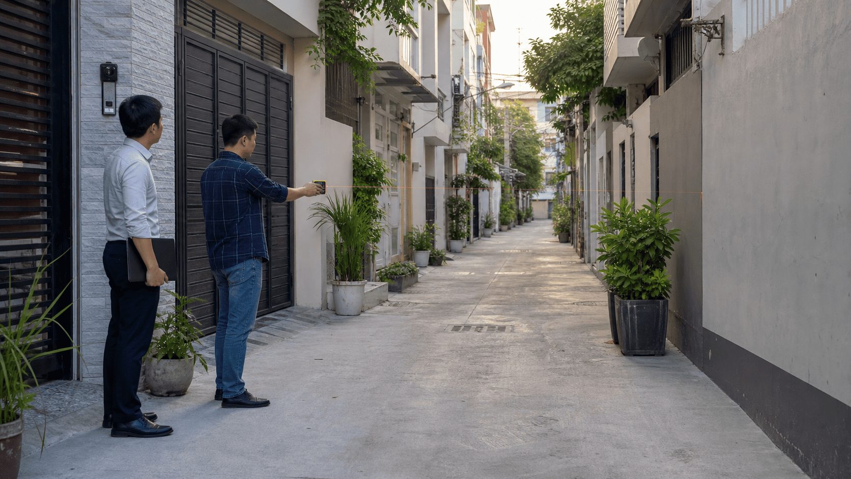 Nhà đất có lối đi chung: 7 câu hỏi phải làm rõ trước khi mua